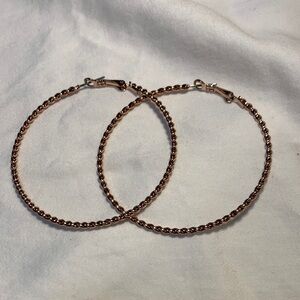 Beautiful Gold Hoop Earrings